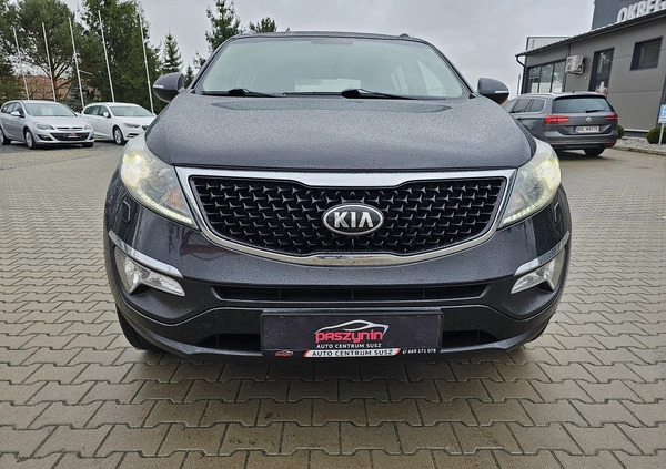 Kia Sportage cena 54990 przebieg: 178000, rok produkcji 2015 z Obrzycko małe 497